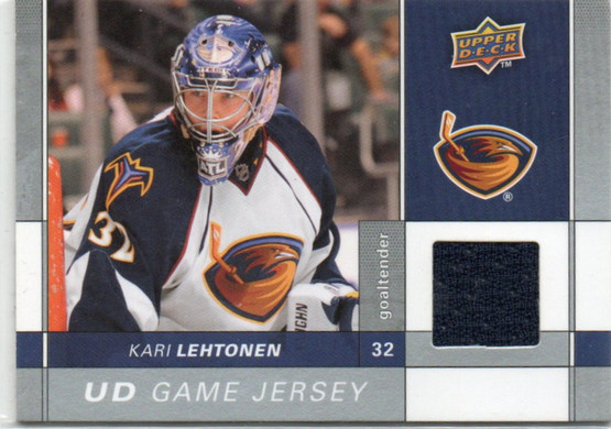  2009-10 Upper Deck Game Jerseys #GJKL Kari Lehtonen