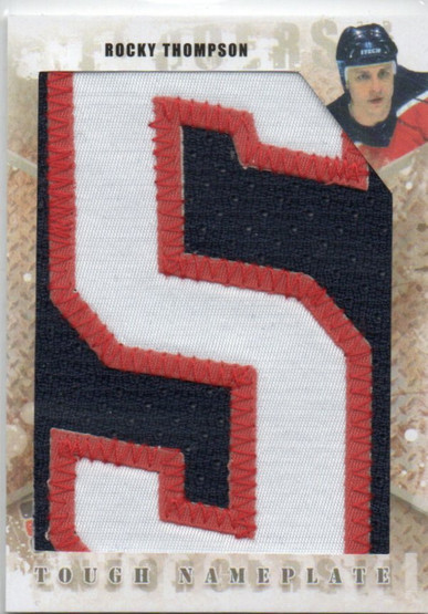  2013-14 ITG Enforcers Tough Nameplates #TN88 Rocky Thompson 1/1