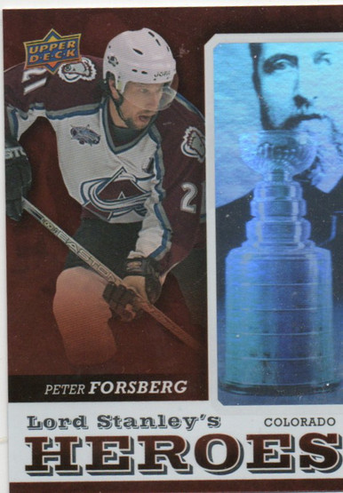  2013-14 Upper Deck Lord Stanley's Heroes #LSH33 Peter Forsberg