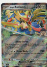 Pokemon Hop's Zacian ex 111/159 Journey's Together Double Rare