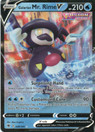 Pokemon Galarian Mr. Rime V Astral Radiance Ultra Rare