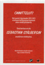 2022-23 Cardset Signature Sebastian Stålberg /100