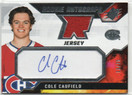  2021-22 SPx Rookie Jersey Autographs #CC Cole Caufield /75