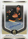  2020-21 SP Signature Legends Black #92 Sergio Momesso AU /10