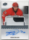  2016-17 Upper Deck Premier #66 Sebastian Aho JSY AU/299 RC