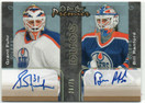  2007-08 OPC Premier Autographs Duos #PP2FR Grant Fuhr/Bill Ranford /75