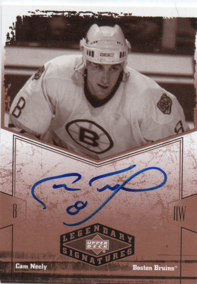  2001-02 Upper Deck Legends Epic Signatures #CN Cam Neely