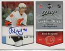  2007-08 Upper Deck MVP One on One Autographs #OATK Alex Tanguay/Miikka Kiprusoff