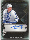  2021-22 Black Diamond Pure Black #BDBMS Mats Sundin AU/25