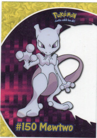 Pokemon Mewtwo #PC5 Topps TV Clear
