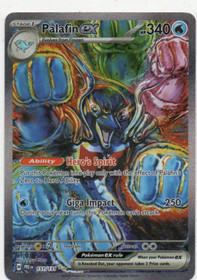 Pokemon Palafin ex 151/131 Prismatic Evolutions Special Illustration Rare
