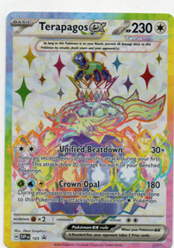 Pokemon Terapagos ex 165 SV Black Star Promos 