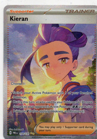 Pokemon Kieran 174/131 Prismatic Evolutions Special Illustration Rare