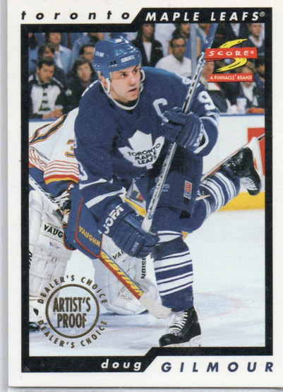  1996-97 Score Dealer's Choice Artist's Proofs #95 Doug Gilmour