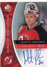  2008-09 SP Authentic Marks of Distinction #MDMB Martin Brodeur /25