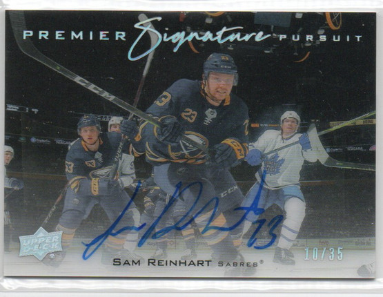  2020-21 Upper Deck Premier Signature Pursuit Autographs #SPSR Sam Reinhart /35