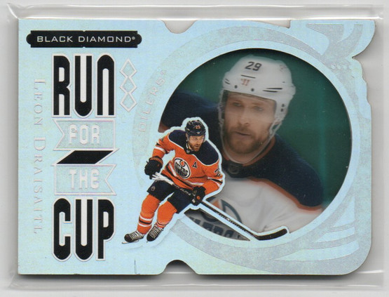  2021-22 Black Diamond Run for the Cup #RUNLD Leon Draisaitl /99