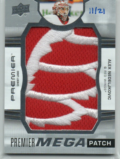  2021-22 Upper Deck Premier Premier Mega Patch Chest Logos #PMPAN Alex Nedeljkovic/21