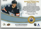  2022-23 Ultimate Collection Rookie Signature Premium Materials #RSPDH Dylan Holloway/65