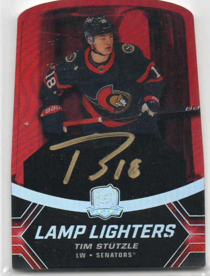  2020-21 The Cup Lamp Lighters Autographs #LLTM Tim Stutzle A