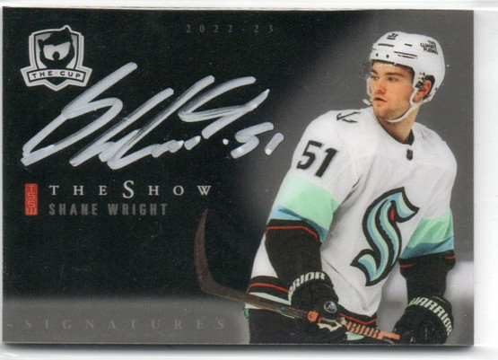  2022-23 The Cup The Show Autographs Black #SBSW Shane Wright