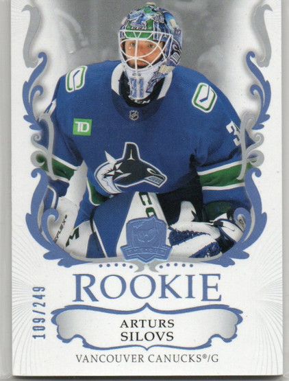  2023-24 The Cup #183 Arturs Silovs/249 RC