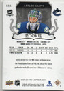  2023-24 The Cup #183 Arturs Silovs/249 RC