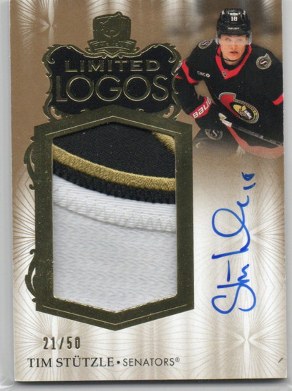  2023-24 The Cup Limited Logos #LLTS Tim Stutzle AU/50