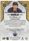  2020-21 Upper Deck Stature Autographs Blue #185 Tyler Benson /15
