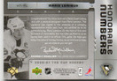  2006-07 The Cup Honorable Numbers #HNML Mario Lemieux/66
