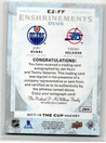  2017-18 The Cup Enshrinements Dual #E2FF Jari Kurri/Teemu Selanne/25