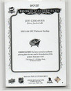  2023-24 The Cup Printing Plates O-Pee-Chee Platinum Black #237 Jet Greaves 1/1