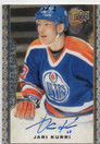 2014-15 UD Masterpieces Autographs #143 Jari Kurri E