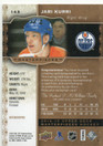  2014-15 UD Masterpieces Autographs #143 Jari Kurri E