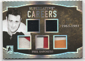 2017-18 ITG Superlative Careers Spectrum Silver #C20 Phil Esposito /2