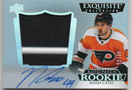  2022-23 Exquisite Collection Rookie Patch Autographs Horizontal #ECHNC Noah Cates /25