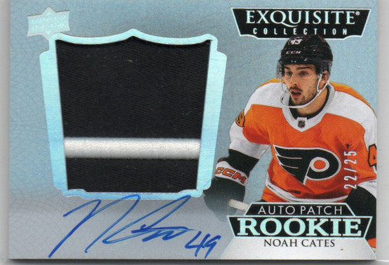  2022-23 Exquisite Collection Rookie Patch Autographs Horizontal #ECHNC Noah Cates /25