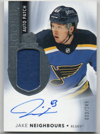  2021-22 The Cup #175 Jake Neighbours JSY AU/249 RC