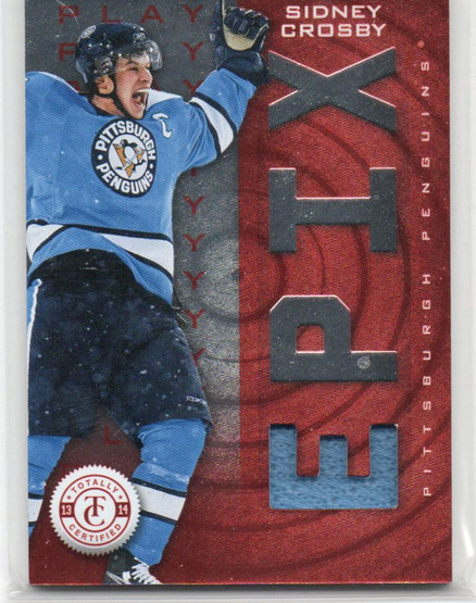  2013-14 Totally Certified EPIX Memorabilia Red Play #ESC Sidney Crosby