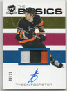  2023-24 The Cup The Basics Patch Autographs #BTF Tyson Foerster/25