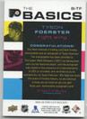  2023-24 The Cup The Basics Patch Autographs #BTF Tyson Foerster/25