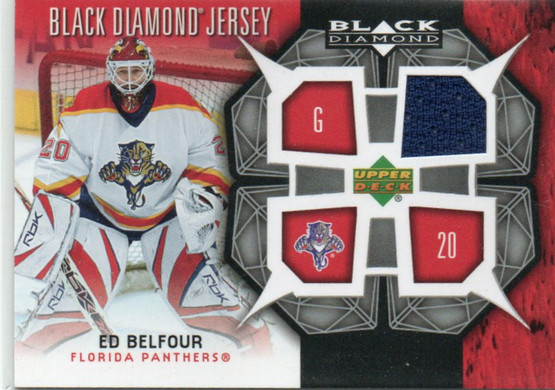  2007-08 Black Diamond Jerseys #BDJEB Ed Belfour
