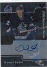  2001-02 BAP Signature Series Autographs #51 Daniel Sedin V