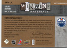 2009-10 SPx Winning Materials Autographs #AWMJK Jari Kurri /50