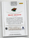  2013-14 Panini National Treasures Colossal Jerseys Prime Number #23 Mikael Granlund/25