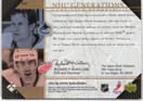  2005-06 Upper Deck NHL Generations #DNZ Markus Naslund/Henrik Zetterberg