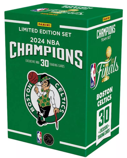 2024 Panini NBA Champions Boston Celtics Team Set Blaster Box