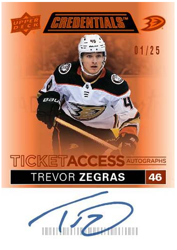 2021-22 Upper Deck Credentials Hockey - Hobby Box