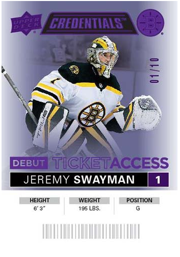 2021-22 Upper Deck Credentials Hockey - Hobby Box