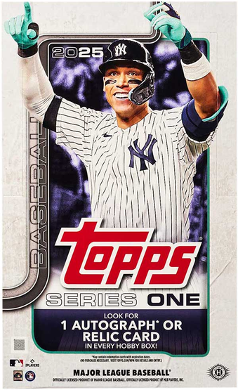2025 Topps Series 1 Baseball 7-pack Blaster Box
